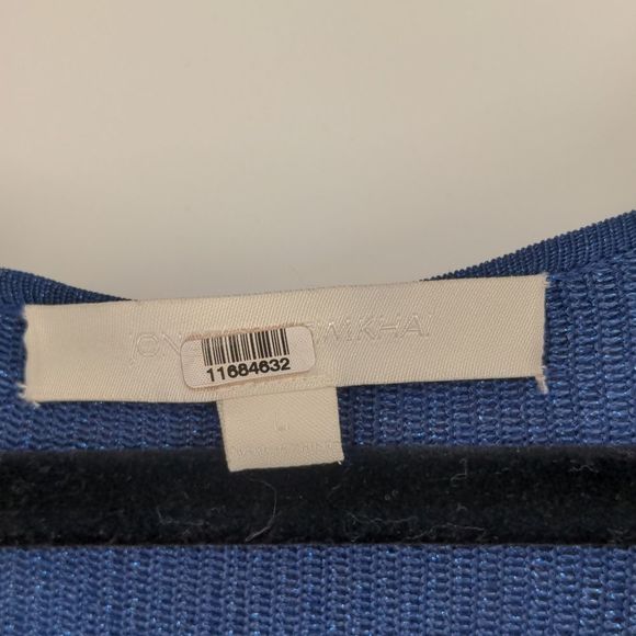 Jonathan Simkhai Women's Pleated Metallic Stretch-Knit A-Line Dress Size Large - Picture 5 of 16